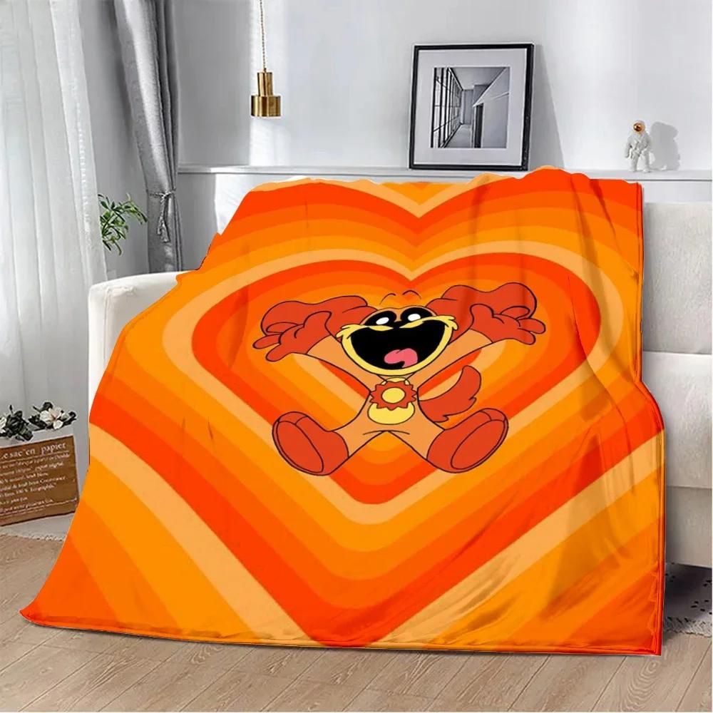 Cute Cartoon CATNAP DOGDAY Printed Blanket Picnic Blankets Warm Blanket Soft and Comfortable Blanket Home Travel Birthday Gift