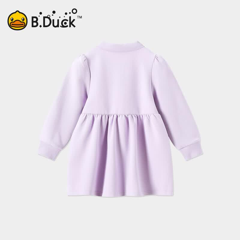 Повседневное вязаное платье А-силуэта для девочек B.Duck