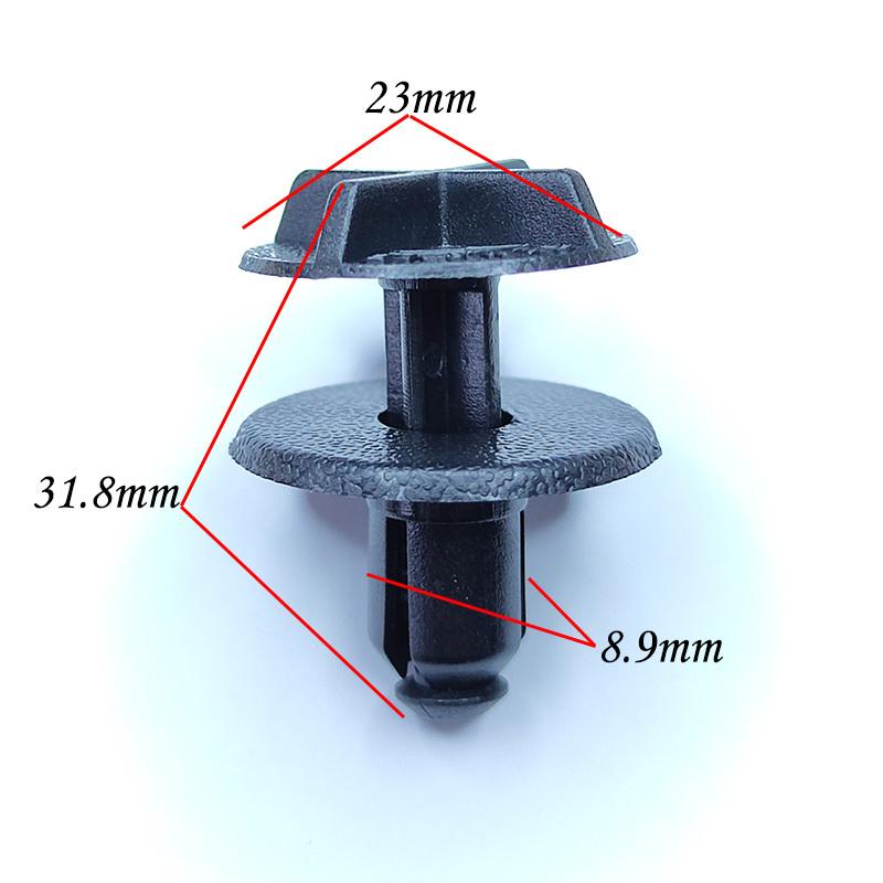 Nylon Battery Cover and Cowl Panel Clip Fasteners for Land Rover Range Rover Discovery Sport Evoque OE LR024316 Auto Clips