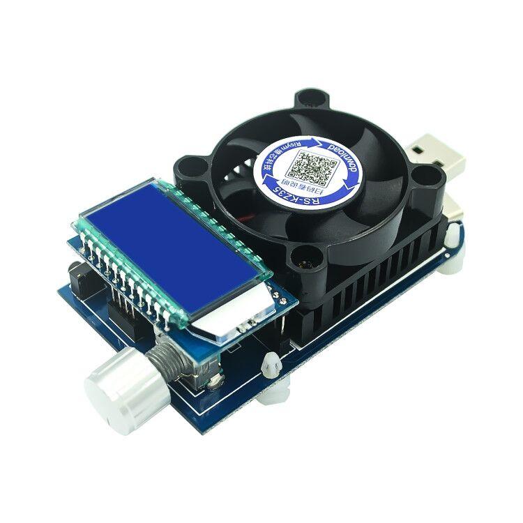 1 шт. KZ35 Электронная нагрузка постоянного тока USB Type C QC2.0/3.0 AFC FCP триггеры Тестер аккумулятора Измеритель емкости разряда