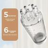 1/2/3pcs Hair Growth Essential Oil Applicator Bottle & 1ml Scalp Massage Comb Set - Anti-Loss Scalp Care Tools for All Hair Type