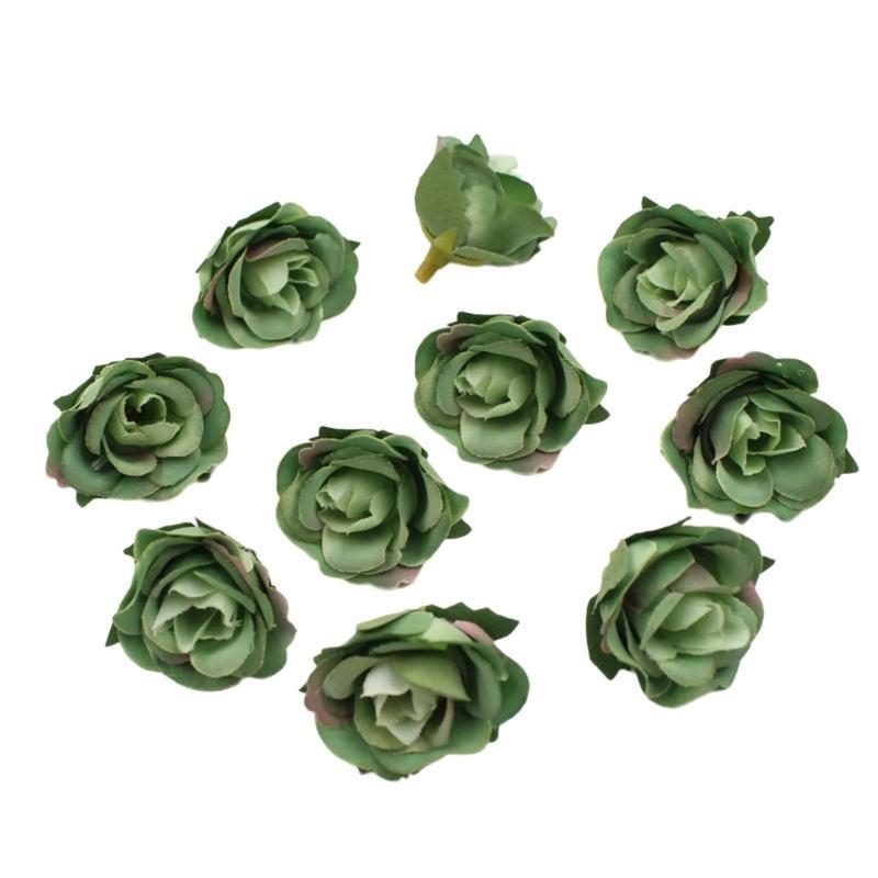  Premium Retro Artificial Roses Bulk Crafting Materials For Bridal Hair Accessories Table Centerpieces Design