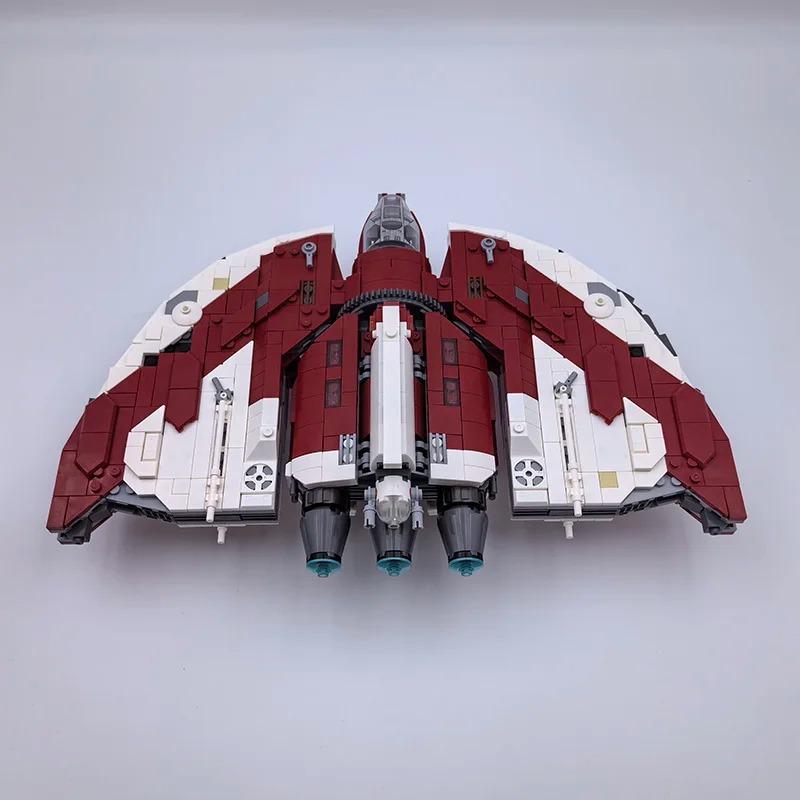 1374PCS MOC Space War T6-Shuttle Spacecraft Building Blocks Star Spaceship Model Desktop Decoration DIY Toys Gift for Adults Kid