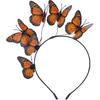 Butterfly Fascinator Hats Headband | Monarch Butterfly Crown Tea Party Kentucky Halloween Costume Headpiece