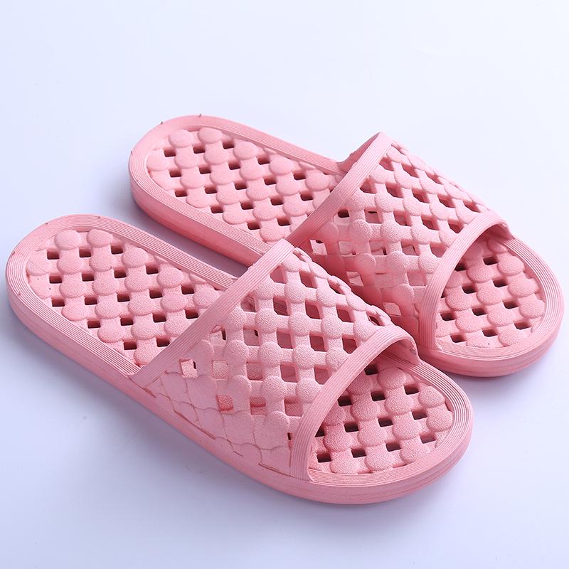 Women's Summer Indoor Hotel Slippers: Thick, Non-Slip Bathroom & Home Slippers for Couples and Men