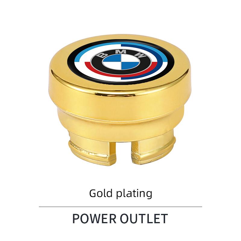 Dustproof Car Cigarette Lighter Socket Cover Cap 12V Power Outlet Protector Interior Decor Fit BMW M3 M4 M5 G42 G30 G20 E39 E36 DC23G