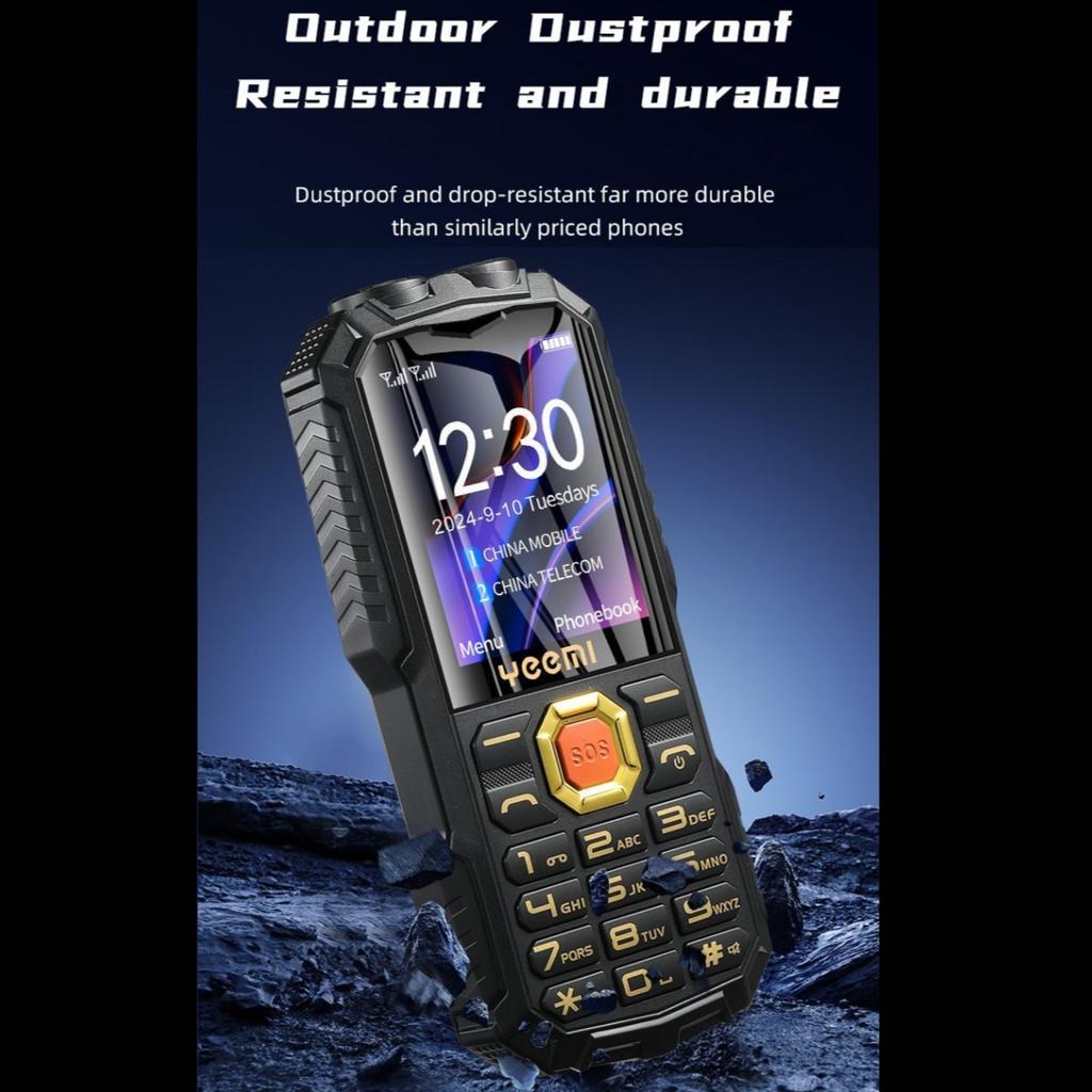 YEEMI Q7+ LTE 4G сотовый телефон 2,4-дюймовый экран две SIM-карты двойной режим ожидания All Netcom большая батарея 1,3-мегапиксельная камера мобильный телефон для пожилых людей