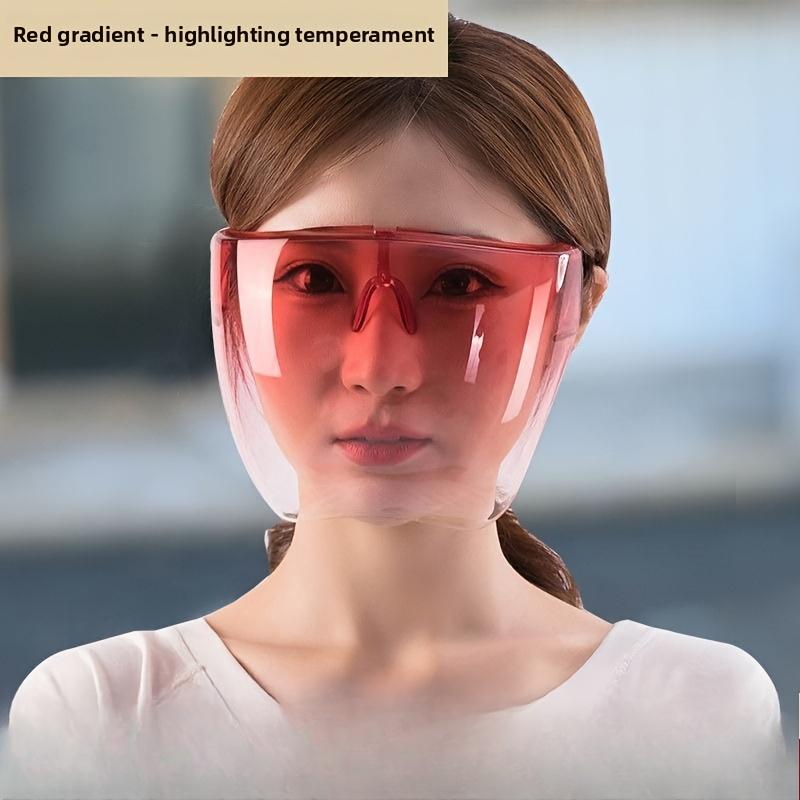 Защитная маска для езды, противотуманная, ветрозащитная, пылезащитная мотоциклетная маска, пластик, для взрослых, мотоциклетный аксессуар