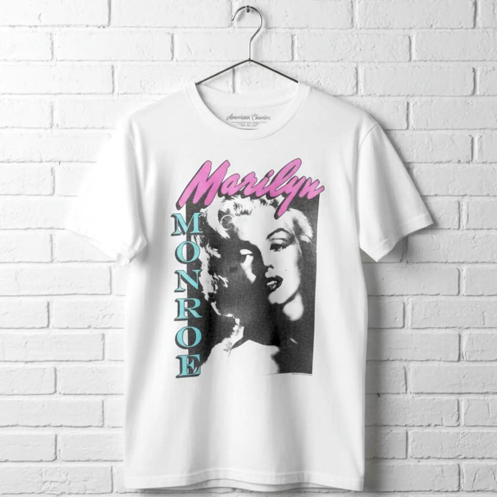 Marilyn Monroe Vintage Smile Men's T Shirt Icon Legend