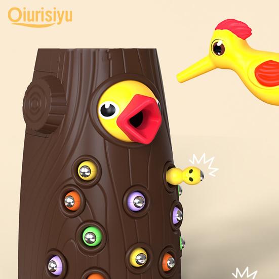 Интересные игры для ловли дятла, развлечения, гладкая поверхность, игры для ловли червяков, развитие познавательных способностей, ранние развивающие игрушки, детский подарок