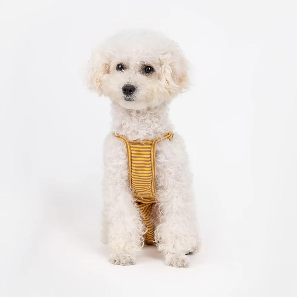 Комбинезон для питомца, физиологические трусы для собаки-самки, полосатые шорты для кошки/собаки, подгузники для щенка