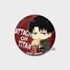 58 мм 58 мм акриловые булавки ручной работы Атака на Титанов аниме броши мультяшные значки смола эпоксидный декор ювелирные аксессуары подарки