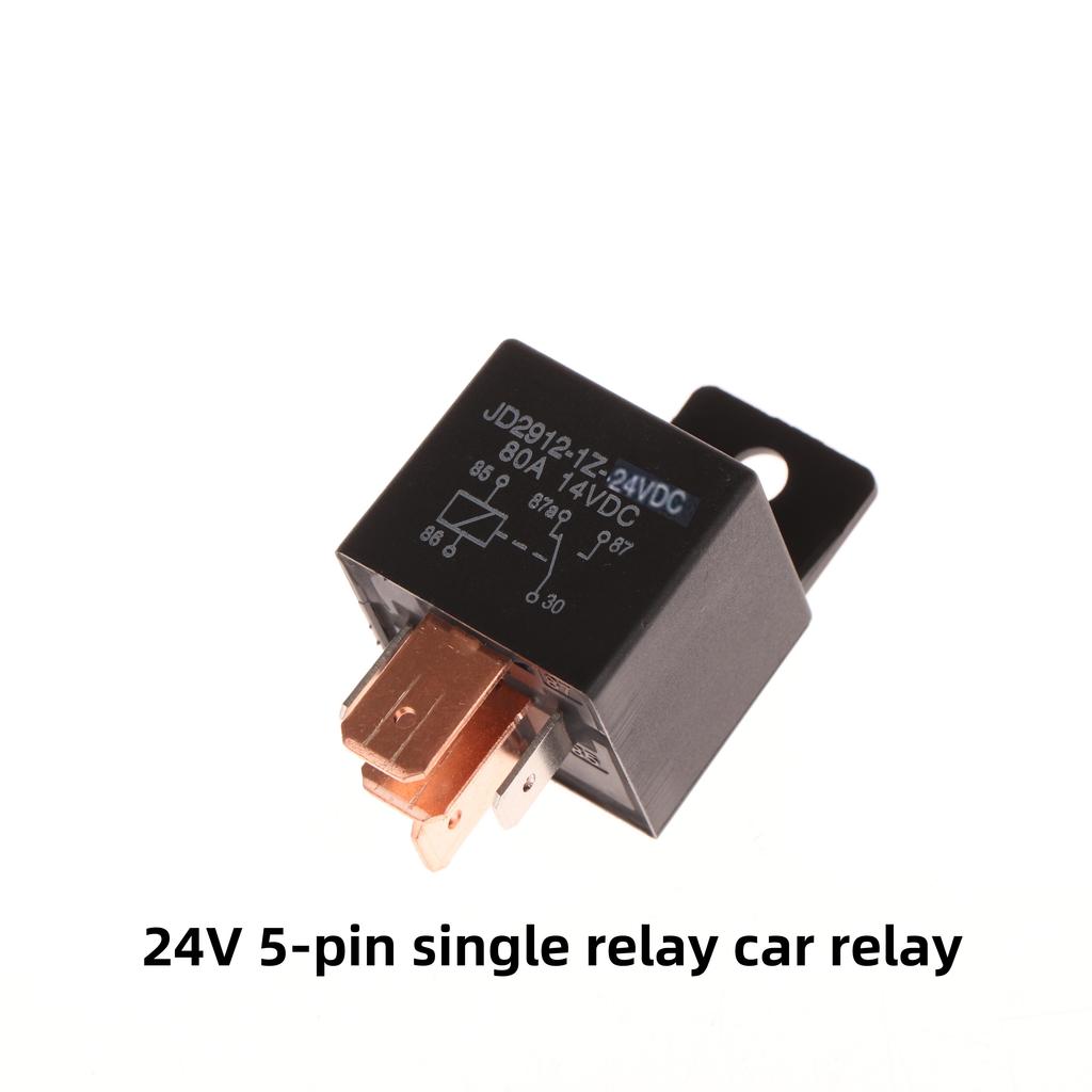 1 Комплект Фара Кондиционер Мотоциклы DC12V DC24V Реле 80A 4/5 Контактное Водонепроницаемое Автомобильное Реле с Проводной Колодкой