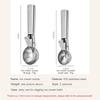 Stainless Steel Dual-purpose Ice Cream Scoop Ice Cream Scooper Multifunctional Fruit Scoop Kitchen Supplies