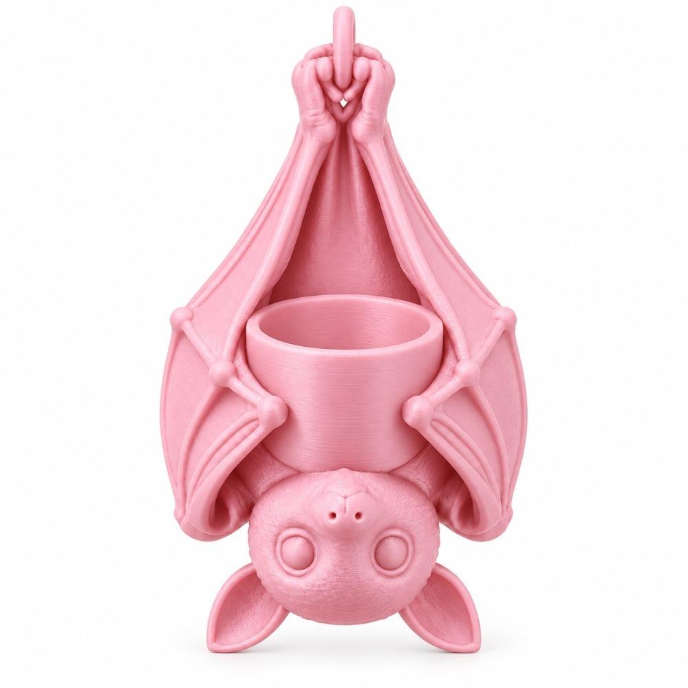 Plastic Bat-Shaped Flower Pot Gothic Style Hanging Bat Plant Pot Balcony Decor