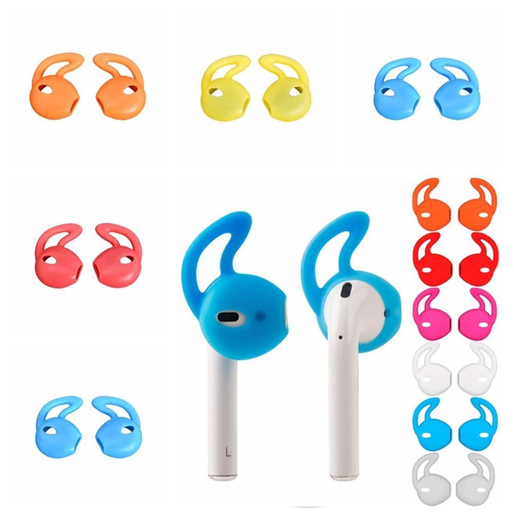 1 Pair Prevent Falling Off Earphone Holder Silicone Silicone Earbud Covers   Protector Earphone