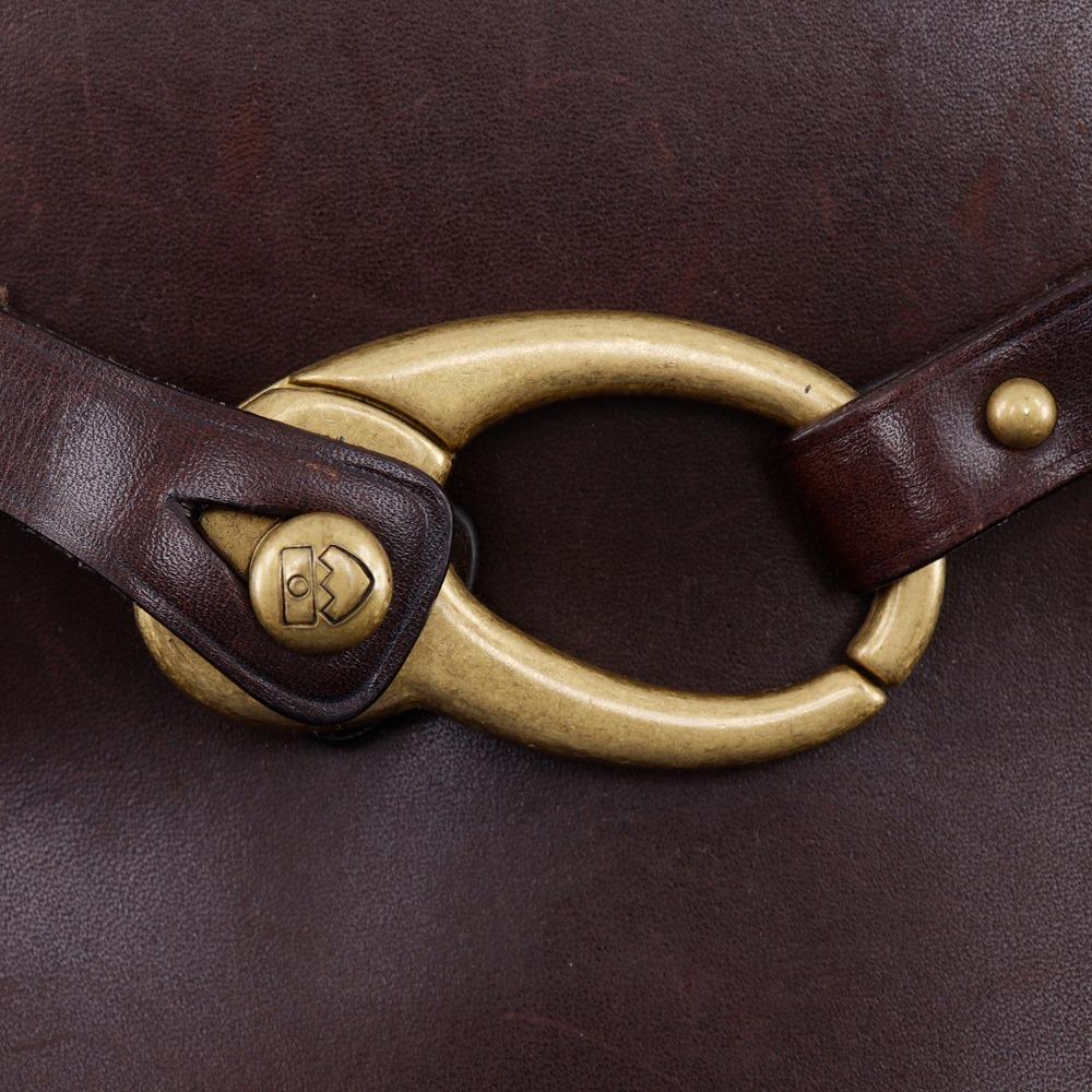 BALLY Tote Bag Brown leather Women Used