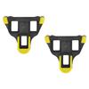 TB‑011 Универсальные шипы для шоссейного велосипеда с плавающим углом 6 градусов, самоблокирующиеся велосипедные педали, комплект шипов, черно-желтый