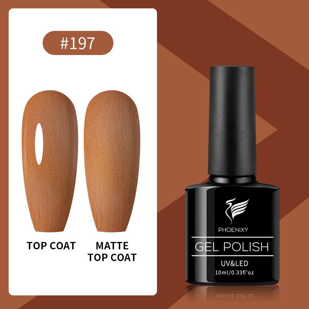 PHOENIXY 10 мл Гель-лак Полуперманентный Гель-лак Цвет Замачиваемый УФ LED Гель Материал для Нейл-арта