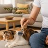 Wooden Handle Dog Hair Removal Comb Stainless Steel Cat Hair Cleaning Combs  for Cats and Dogs
