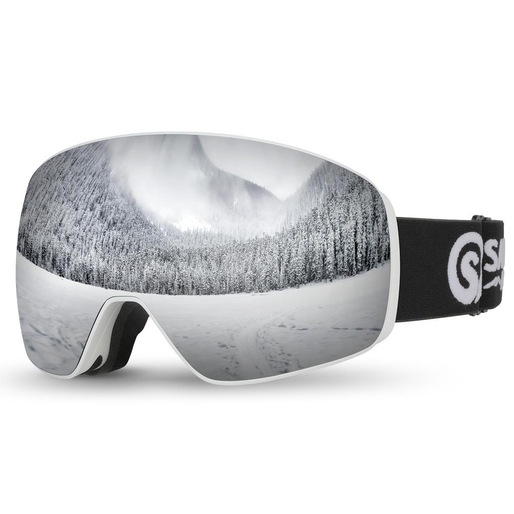 SAVIOR HEAT Лыжные и сноубордические очки с магнитными УФ-очками и снегозащитой для и японская инструкция по эксплуатации, 180° широкоугольный обзор, двухслойные линзы,