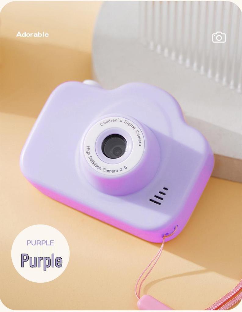 Children's Instant Camera with Dual HD Lenses and 2.4" LCD Screen