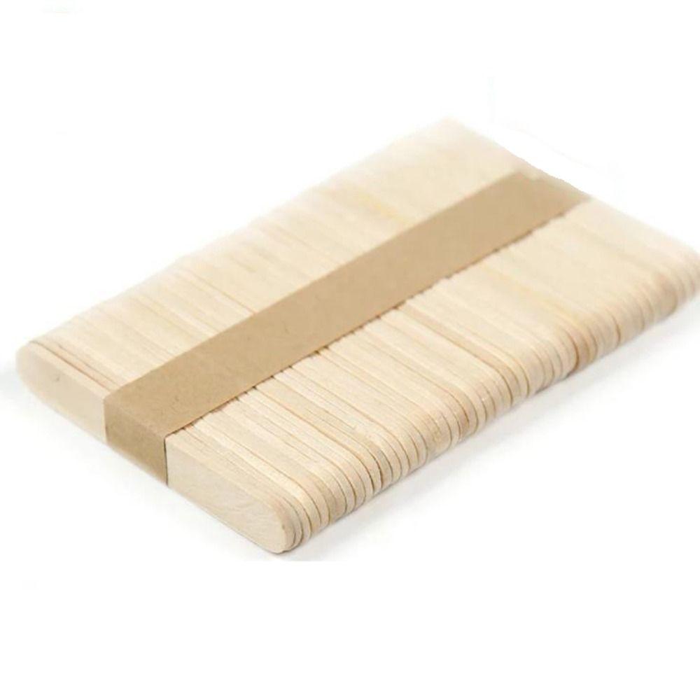 Wooden Craft Stick Wooden Popsicle Sticks DIY Hand Crafts Ice Cream Sticks DIY Wooden Sticks