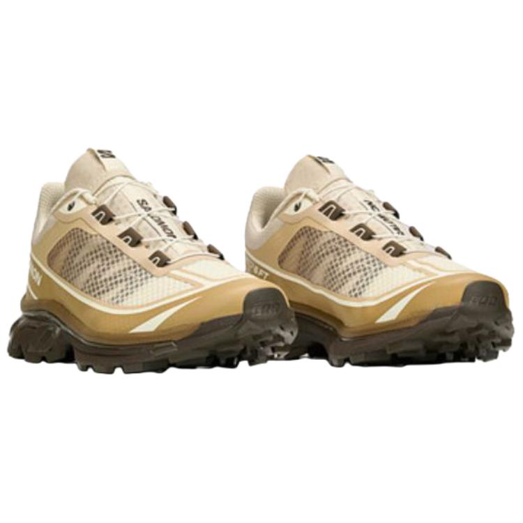 SALOMON XT 6 футов Амортизация Устойчивость к истиранию Дышащая Поддержка Низкие Беговые кроссовки Унисекс Абрикосовый L49267400