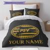 Philips Sport Vereniging Custom Name Pattern Bedding,Quilt Set Quilt Cover Pillowcase Home Birthday Gift(1 * duvet cover + 2 * pillowcase, without cor
