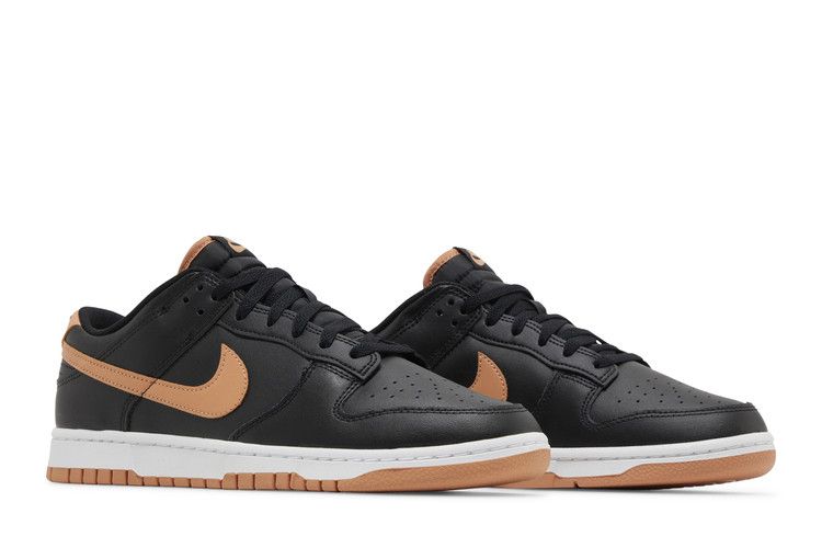 Men's Sneakers Nike Dunk Low Black Amber Brown Black/Amber Brown/White