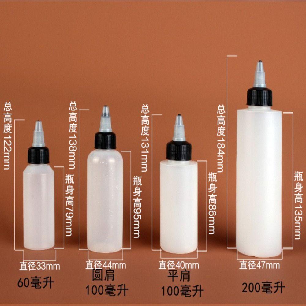 With Twist Top Caps Dispensing Oil Bottle Outdoor Condiment Bottles Condiment Container Oil Bottle