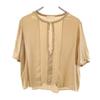 Шелк Короткий рукав Крой 34 Верблюжий Женский Б/У