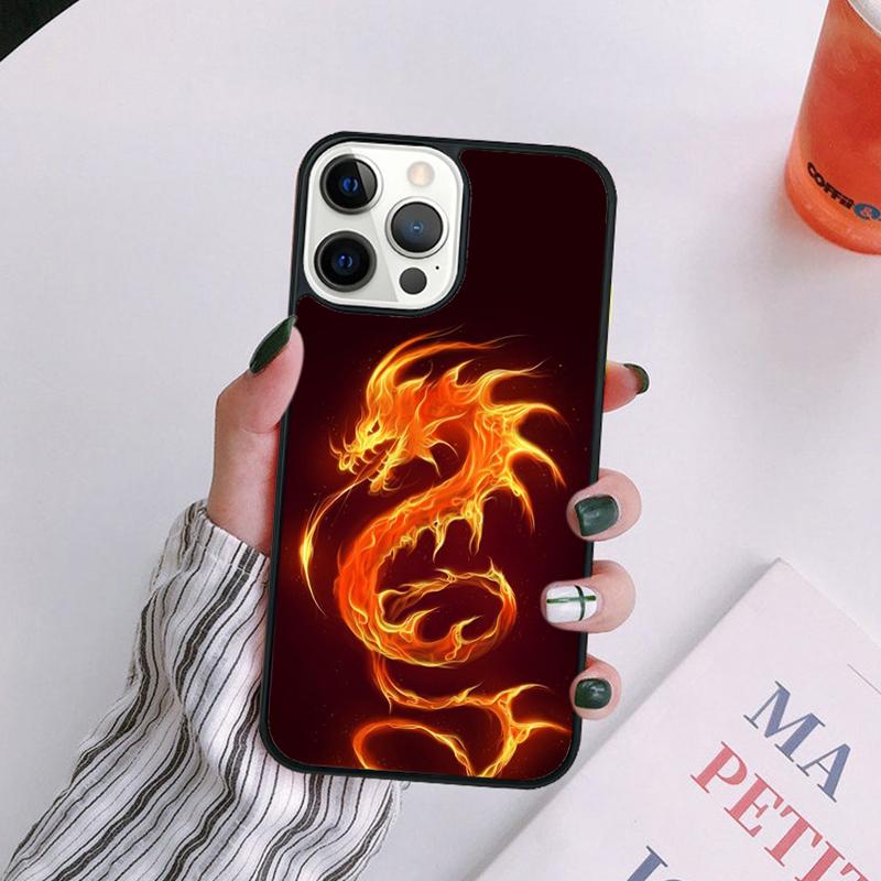 Чехол для телефона с китайским драконом для iPhone 17 Air 14 13 12 16 Pro Max 15 Plus Max Защитный корпус coque