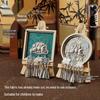 Набор магнитов на холодильник ручной работы из серебра Мяо и ткани Сун из Гуйчжоу - Культурное и творческое мероприятие по тимбилдингу
