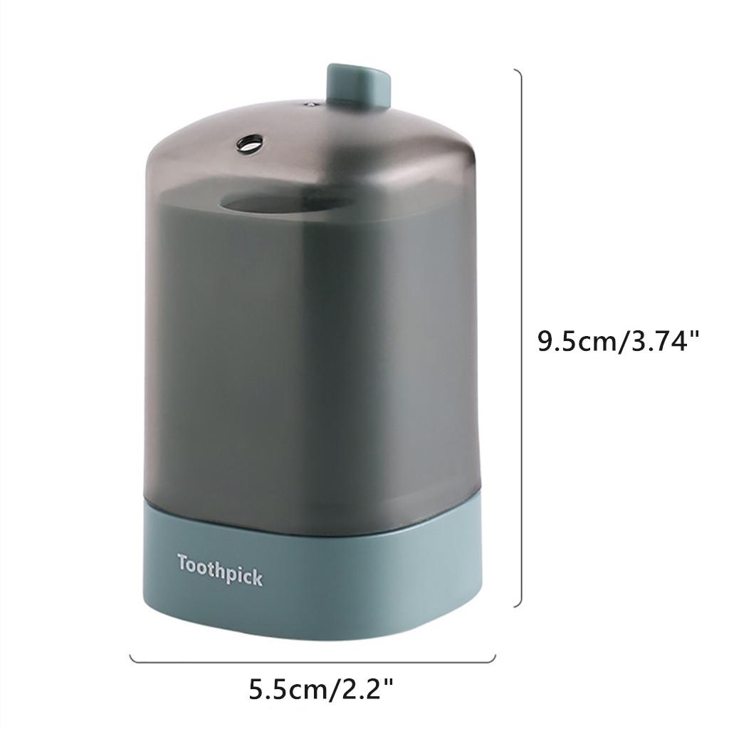 Контейнер для автоматического выдвижного ящика для зубочисток Портативный диспенсер для зубочисток