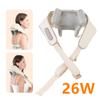 Foreverlily Wireless Neck And Back Massager Neck And Shoulder Kneading Massage Shawl Neck Cervical Relaxing Trapezius Massager