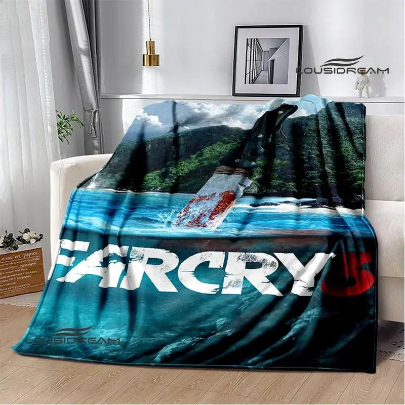 3D Игра Farcry Мультяшные напечатанные одеяла Фланелевое Теплое одеяло мягкое и удобное одеяло одеяла для пикника подарок на день рождения