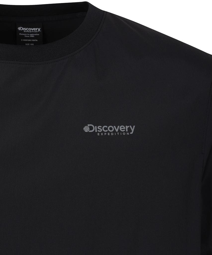 DISCOVERY EXPEDITION Uni Freshvent Легкая тканая футболка с коротким рукавом для тренировок (черный)