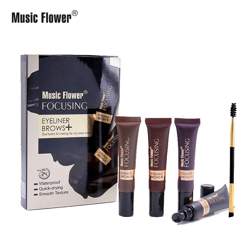 Косметический крем, жидкий водонепроницаемый длительный макияж, гель для бровей, подводка для глаз, усилитель бровей