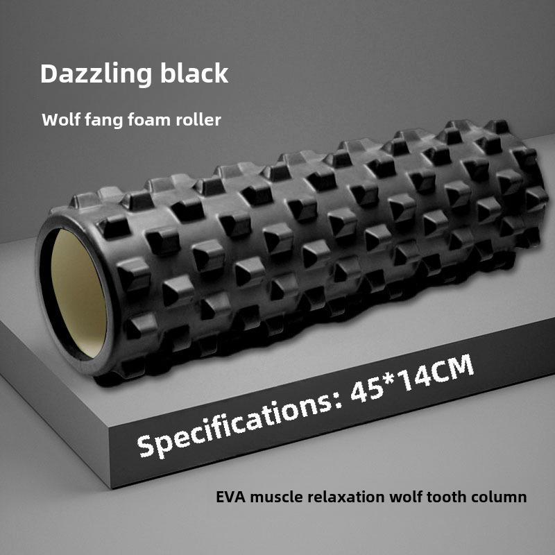 Ролик из пены EVA с полумесяцем и палочка для массажа йоги