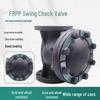 Junlun Industrial Plastic Swing Check Valve CN plug (adapter included)