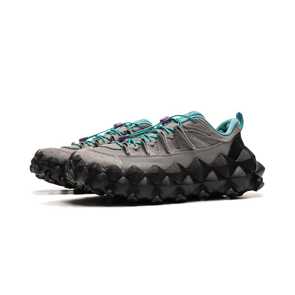 Li Ning Chuan Shan Trend Спортивные Амортизирующие Нескользящие Износостойкие Низкие Повседневные Кроссовки Унисекс Повседневная Обувь Серый Черный Зеленый AZGU181-3