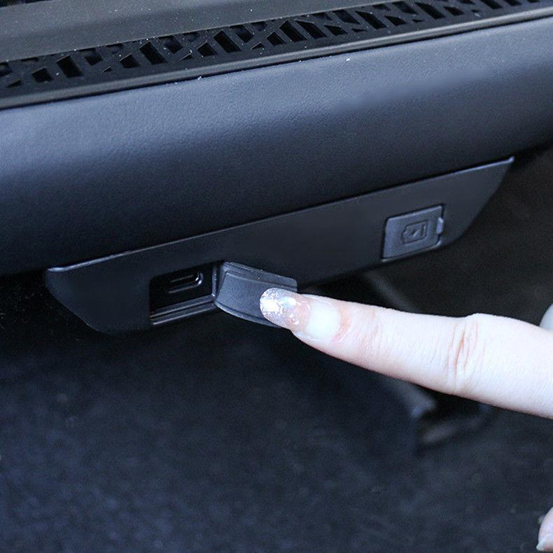 Model 3/Y Rear Center Console Air Vent & USB Protective Mesh Cover