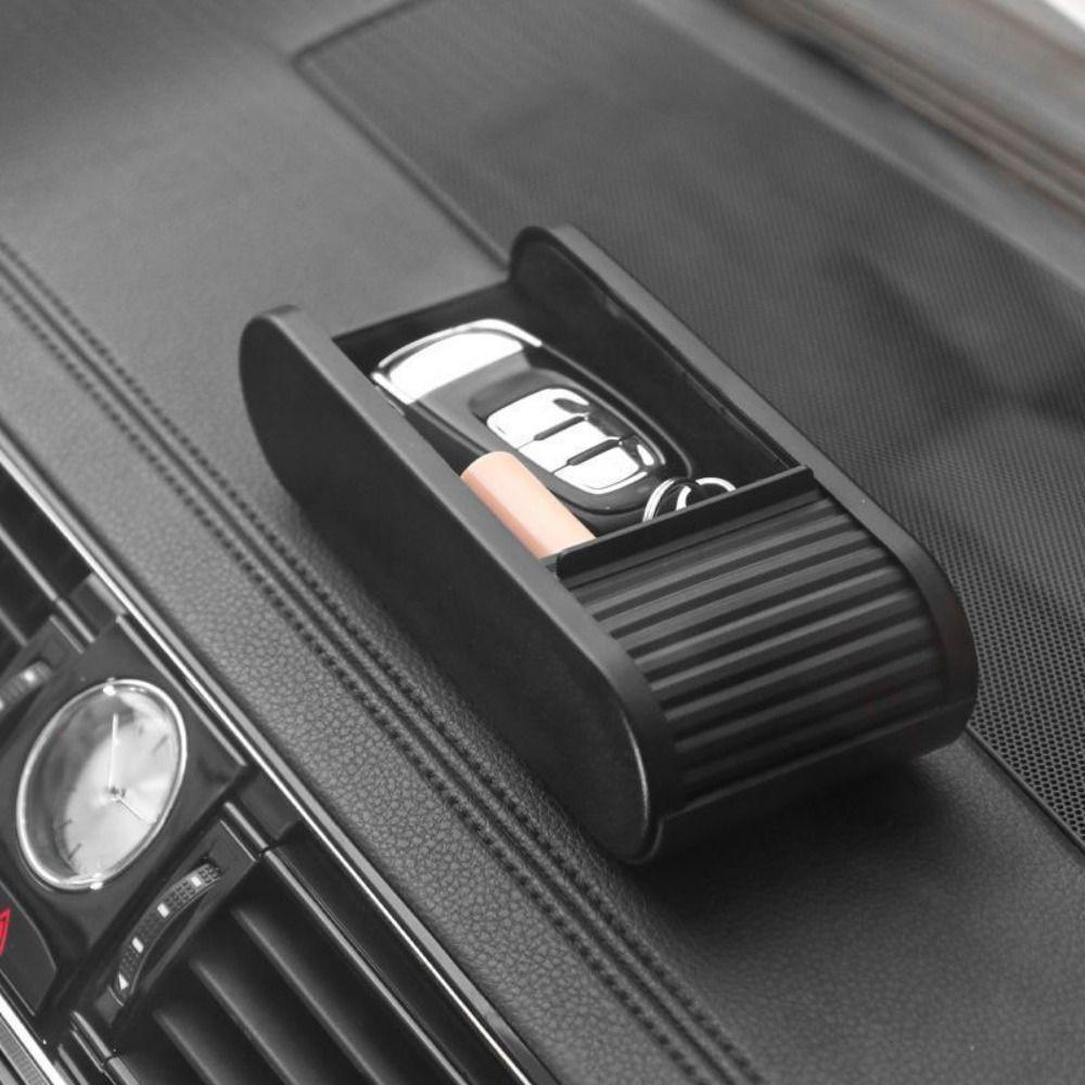 Auto Organizer Storage Case Cell Phone Coin Box Pocket Dashboard Armrest Mounting Car Interior Storage Box Organize Box