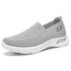 2025 New Slip On Walking Shoes Women Spring Summer Breathable Knit Loafers Woman Casual Orthopedic Shoes Female Wedge Sneakers