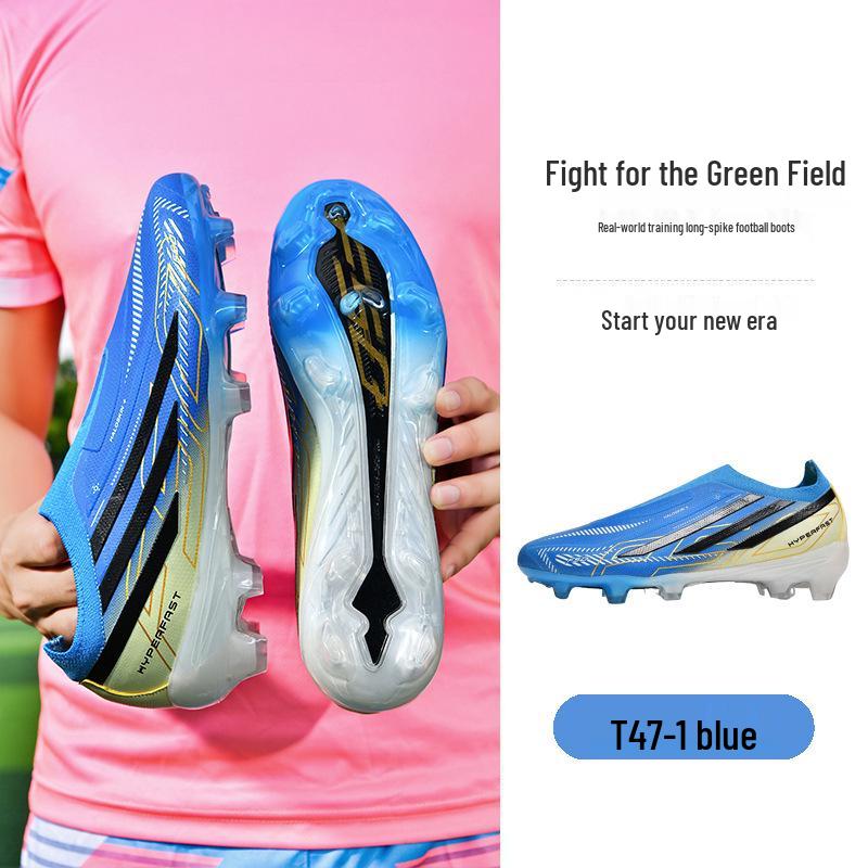 Мужские футбольные бутсы F50 World Cup FG Light Feather - Без шнурков, дышащие тренировочные бутсы для натуральной травы