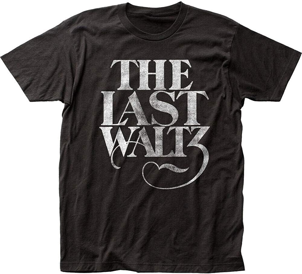 The Last Waltz T Shirt Mens Rock N Roll Music Band Tee Black
