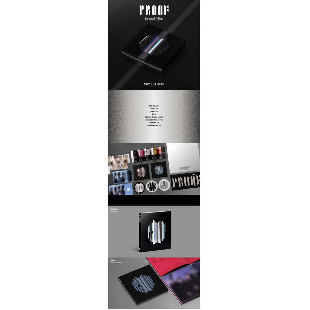 BTS Proof SET(Standard Edition+Compact Disk)