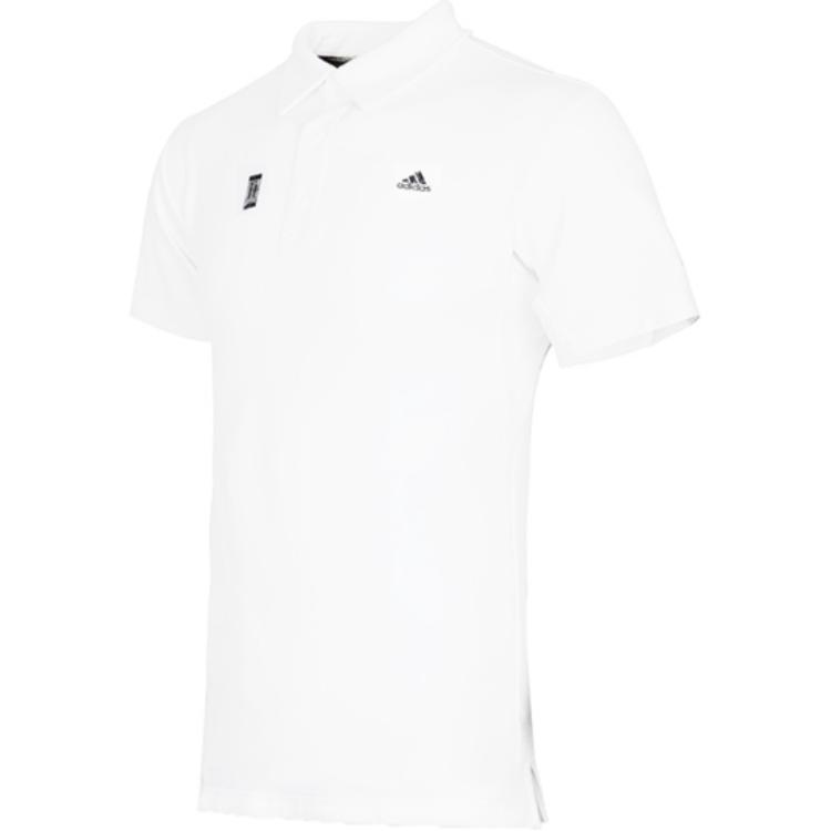 adidas Футболка-поло с коротким рукавом Lifestyle Casual Series, мужская, белая DM5205