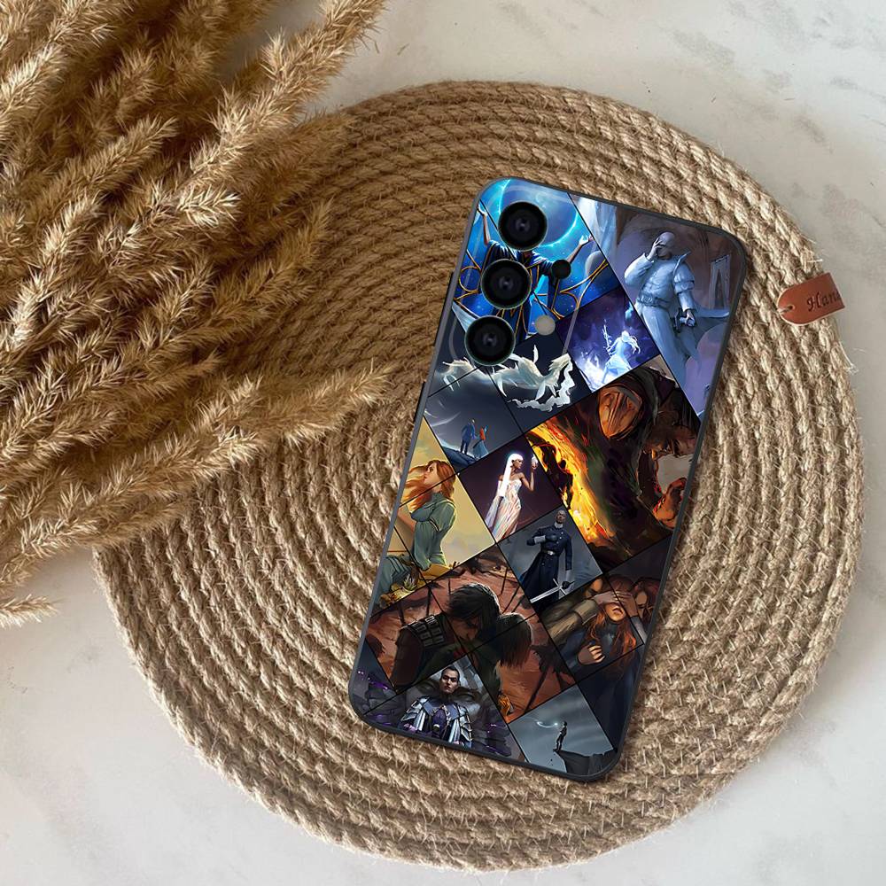 Phone Case For Samsung S25,S24,S21,S22,S23,S30,Ultra,S20,Plus,Fe,Lite,Note,10,9,The Stormlight Archive Knights 5G Black Cover